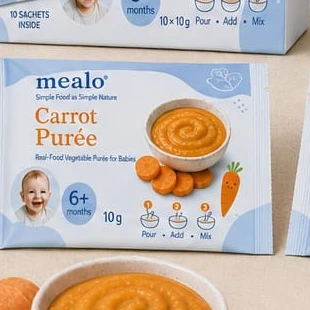 Freeze-dried Carrot Purée, supplied as Powder