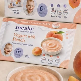 Freeze-dried Yogurt with Peach, supplied as Powder