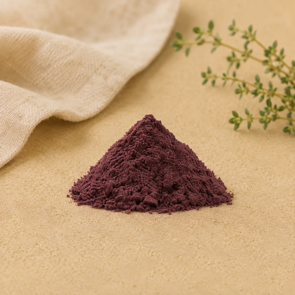 Freeze-dried Blueberry, supplied as Powder
