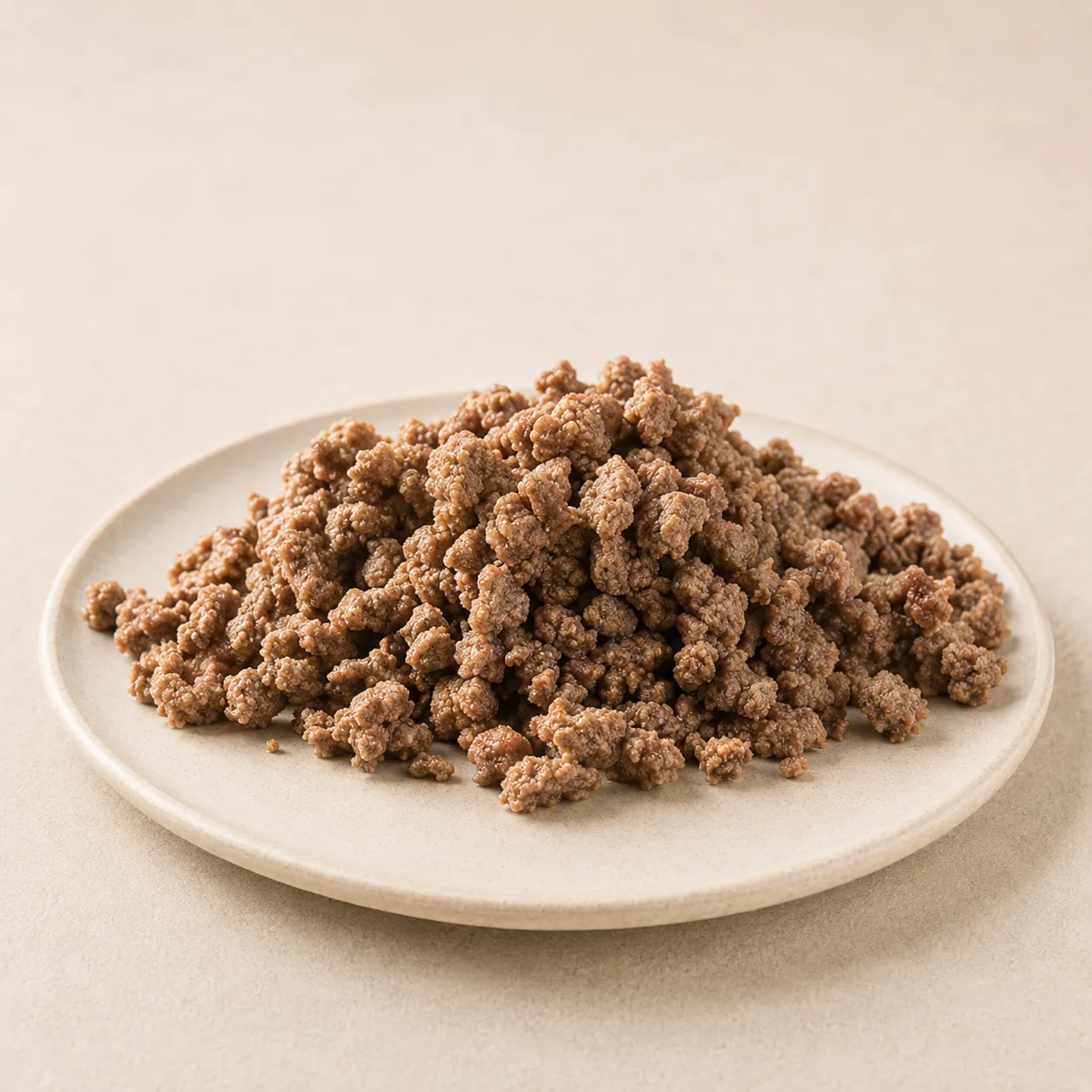 Freeze-dried Cooked Minced Meat, supplied as Minced