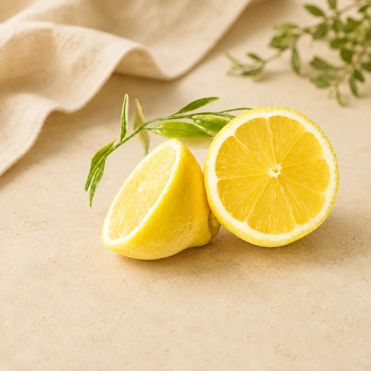 Dondurarak kurutulmuş Limon