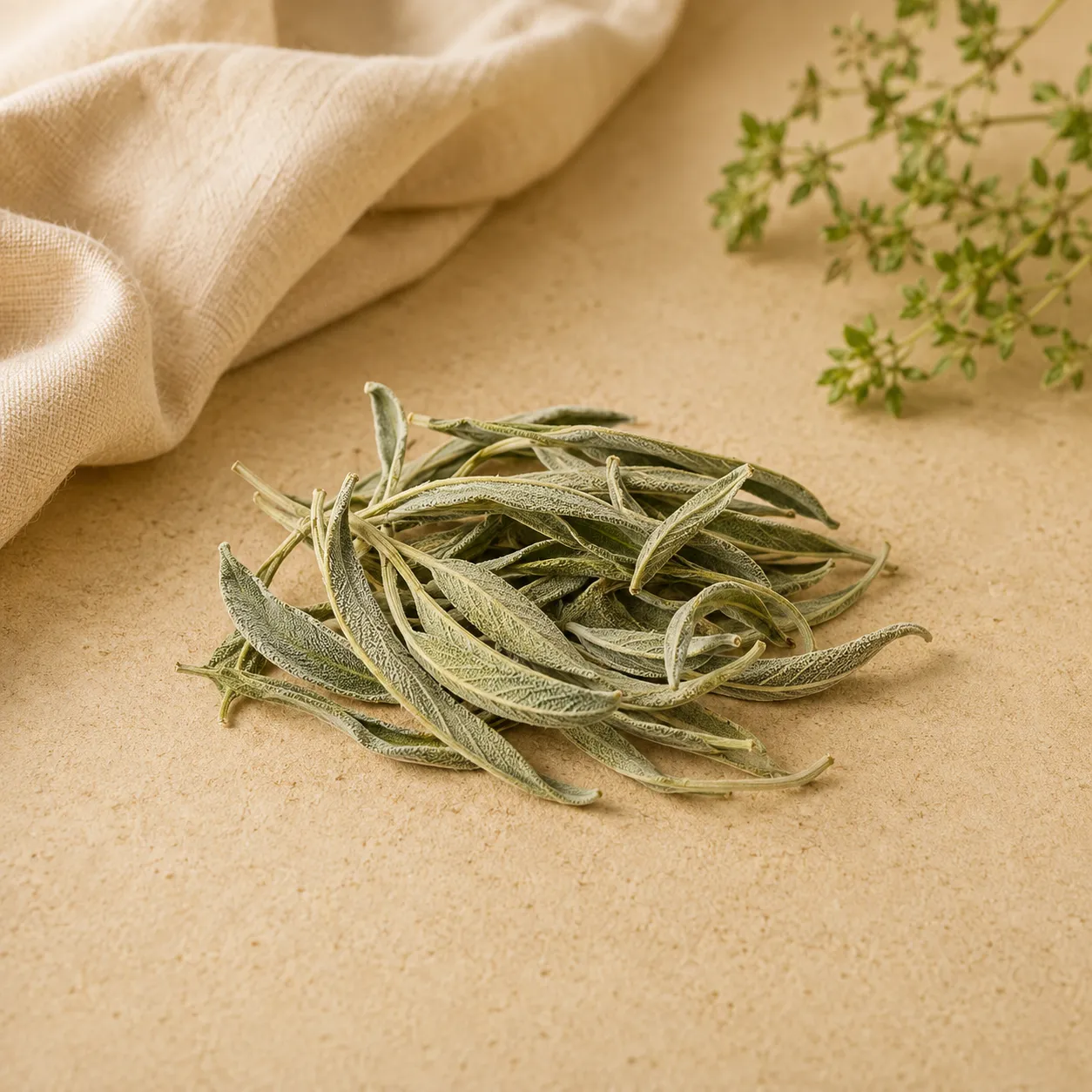 Freeze-dried Sage, supplied as Leaf