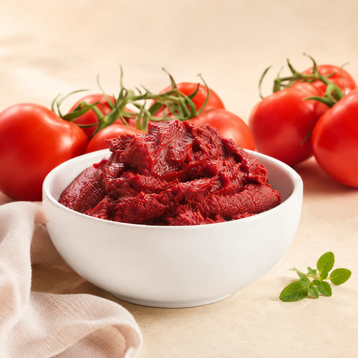 Dondurarak kurutulmuş Domates Salçası